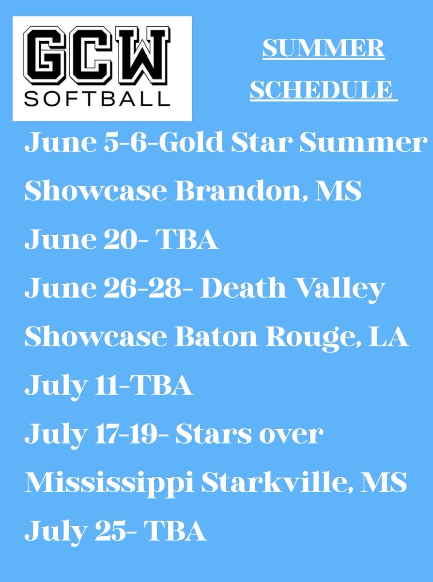 sammylynn2029's tweet photo. I’m so excited for this summer season!! I can’t wait to get back out there!!🩵🤍
@StoneSoftball 
@PearlRiverSB 
@MGCCCSoftball 
@HindsCC_SB 
@SouthAlabamaSB 
@SouthernMissSB 
@msbombers_gc https://t.co/feB6fQ6nmI