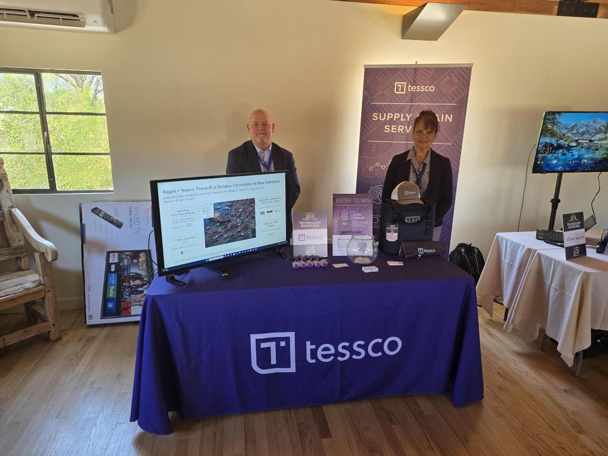 TesscoTech's tweet photo. That's a wrap for the 2026 Rajant Partner Summit! We had a blast connecting with everyone at our table during the four-day event in Wickenburg, AZ. https://t.co/lL1MHWInAd