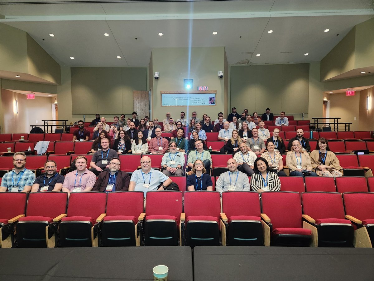 panicnmr's tweet photo. This morning the 2026 Practical Applications of NMR in Industry Conference ( @panicnmr ) came to a close!

#PANICNMR2026 Chair Amy Freund handed the reigns over to Materials and NMR Insights Conference (MANIC) Chair Louis Madsen before attendees enjoyed a shared lunch. 

#NMRchat https://t.co/1j9gt5NWNR