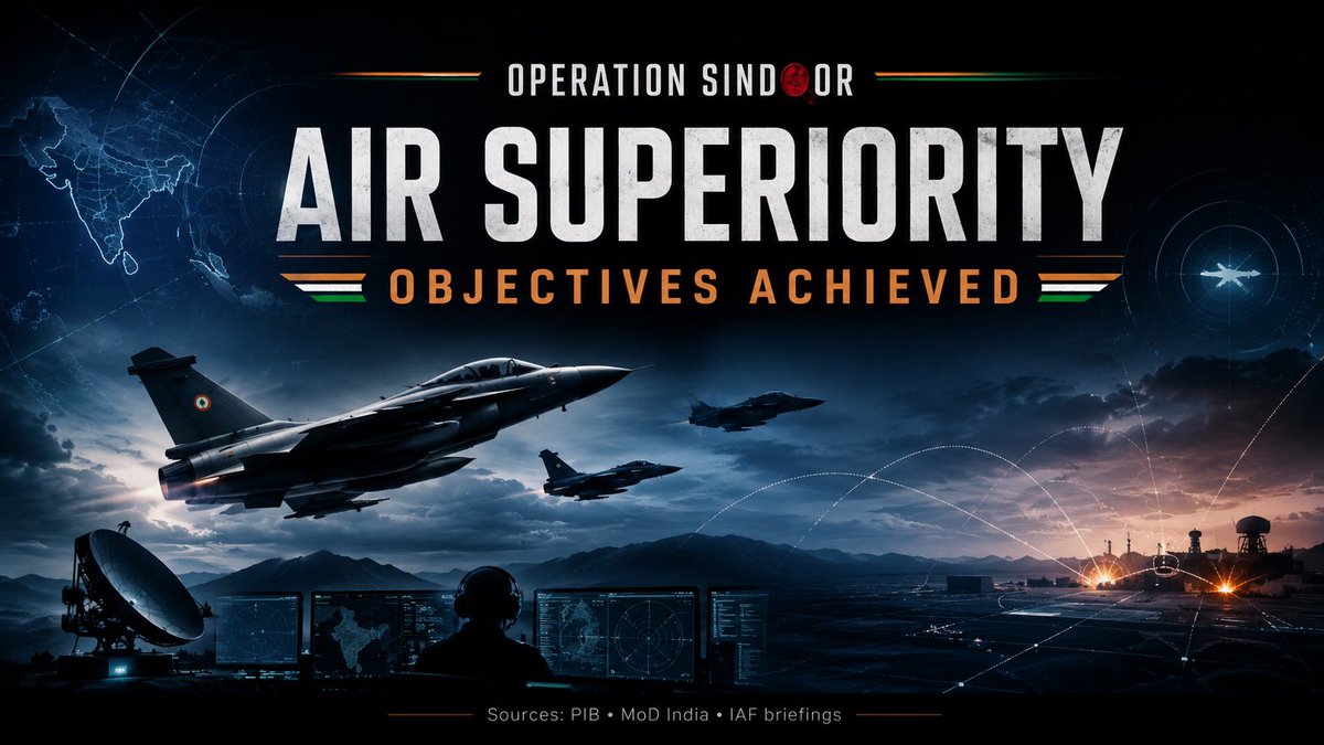 EditorialSignal's tweet photo. India’s hard facts from Operation Sindoor:

Trump can claim credit. Foreign media can spin “both sides”.

But wars aren’t won on microphones.

9 terror camps hit.  
11 Pakistani airfields struck.  
13 aircraft destroyed including an AEW&amp;C at 300+ km.

#OperationSindoor https://t.co/eZkgacaoar