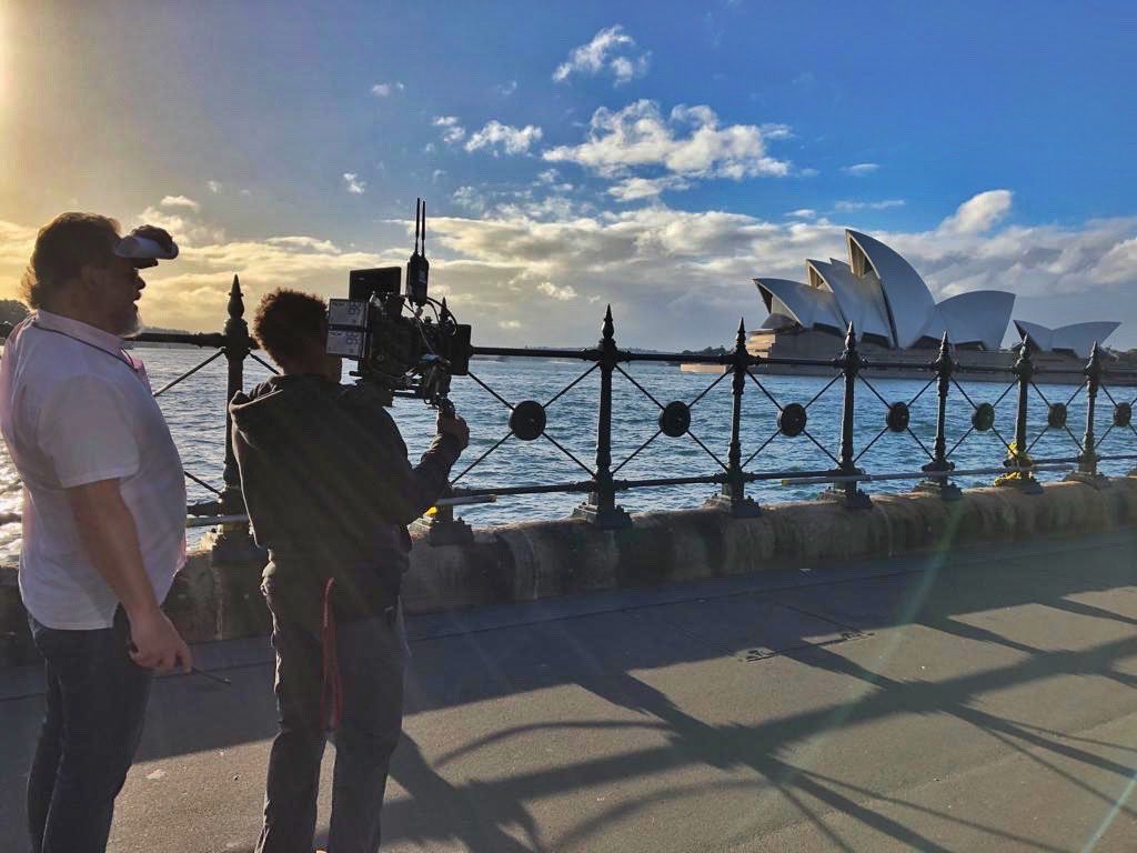 WaypointFilms's tweet photo. Seven years ago today (Or maybe yesterday, since today in Sydney is yesterday here?)  Shooting part 1 of a global project.  After wrap in Sydney, we jetted off to New York City to finish the shoot. https://t.co/D23OSSRegM