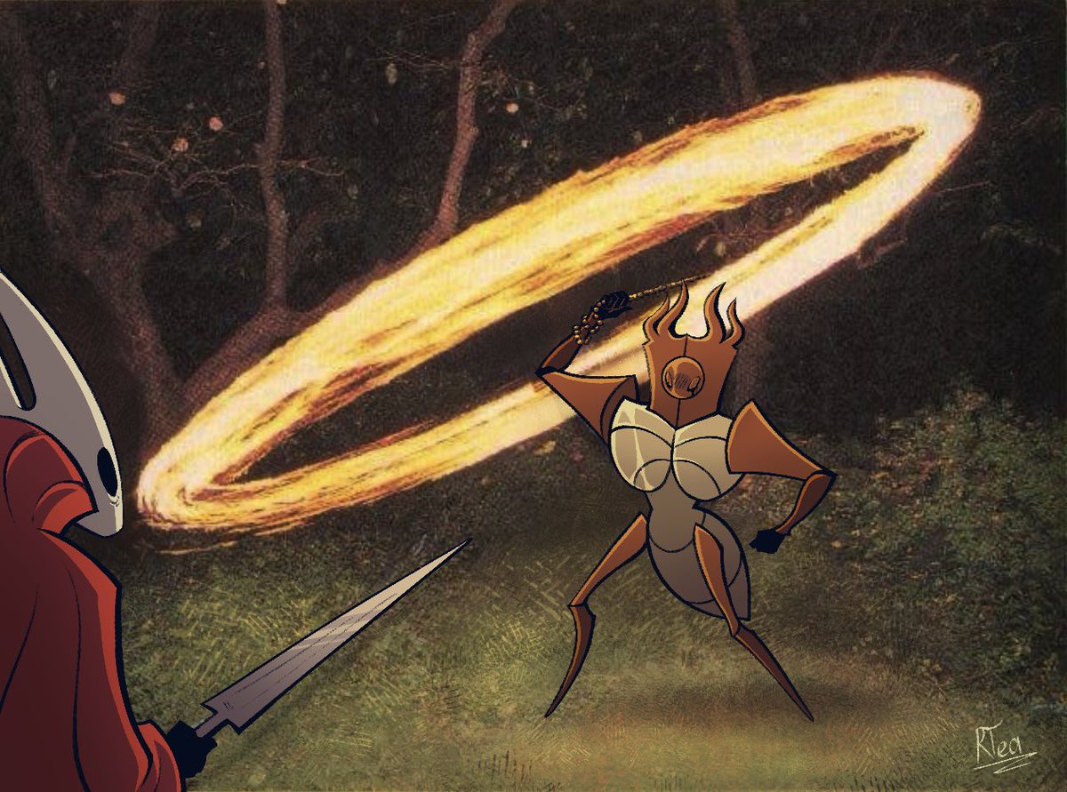 Marinatedsaltea's tweet photo. That lady is on fire (literally)

#silksong #silksongmeme https://t.co/vO7iiKLRAW