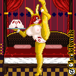 ClockTwork83004's tweet photo. Just got finished with a Commission from my recent sale.  Thank you to Angrypotato for the Commission!  

For those wondering, this is Vampy, a character that @Max_Sylvenware made.  Go check their artwork out!

Standard and Golden Week versions https://t.co/4WXsHW6Wq0