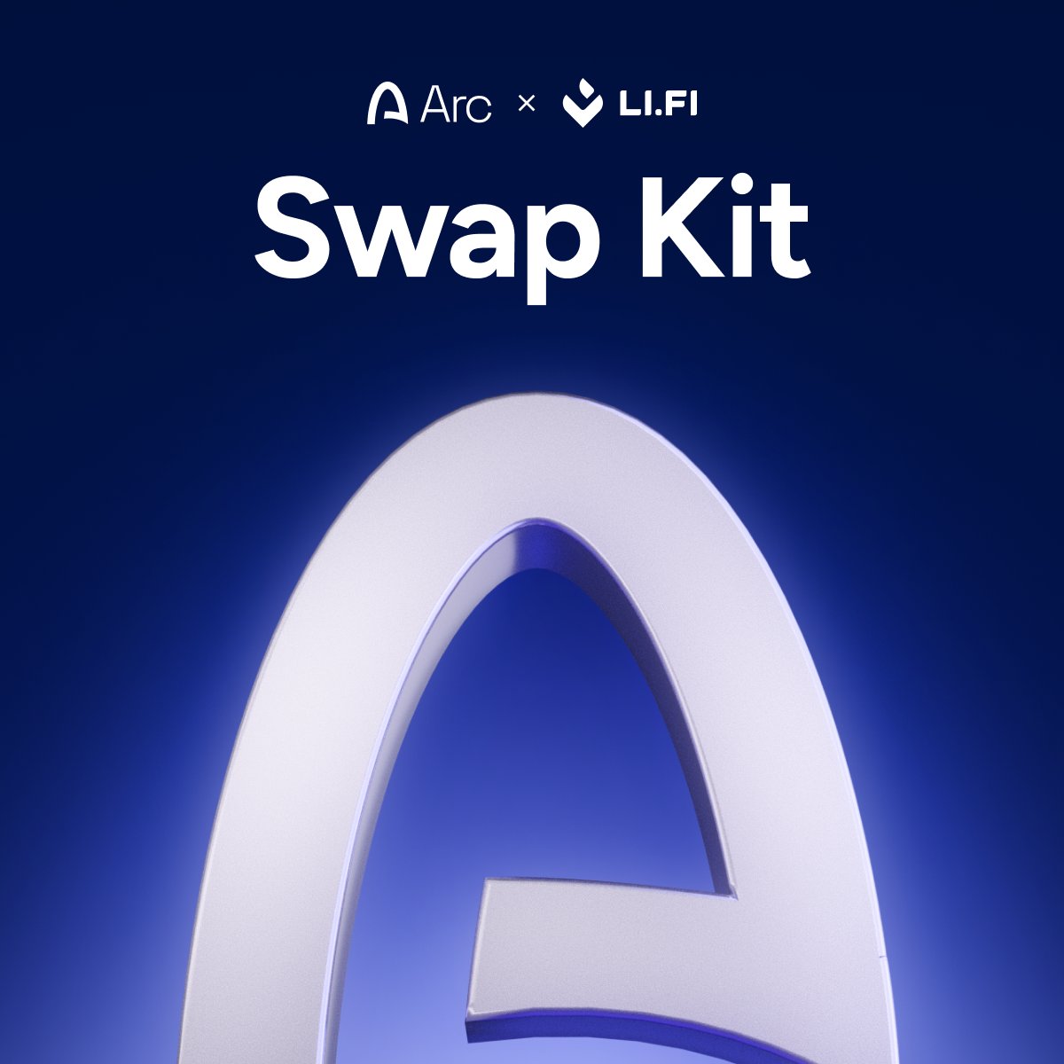 LI.​FI is now live on <a href="/arc/">Arc</a> as a provider for swap experience in App Kits.

Developers can use App Kits to integrate stablecoin and native token swaps on major chains in under 10 lines of code.

Swap functionality, powered by LI.​FI.
