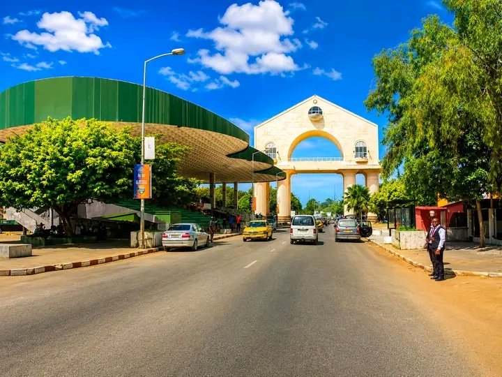 MannehSaidou's tweet photo. The Arch in Banjul, the Gambia 🇬🇲 

#travelpic #vacation #travel #fun #welcome #hotel #best #Holidays #empower #village https://t.co/MbJILkc8Dp