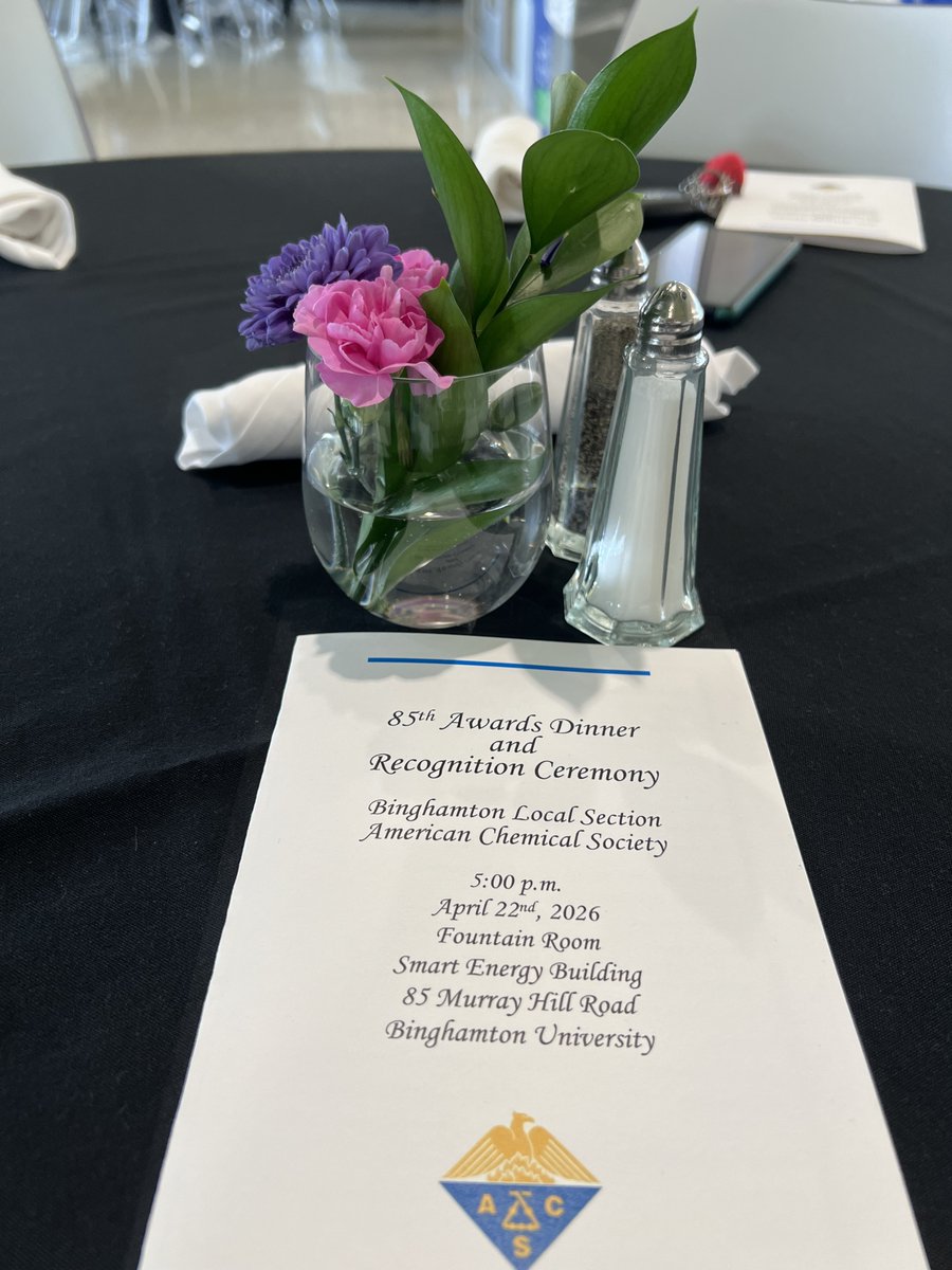 ACSBinghamton's tweet photo. Congratulations to everyone honored at the 2026 ACS Awards Dinner and thank you to everyone who came, whether you helped to make the night run smoothly or came to support our awardees!!!

A full album of pictures taken that night is available at https://t.co/ODd8PaxkEw https://t.co/OqC3UUuvMh