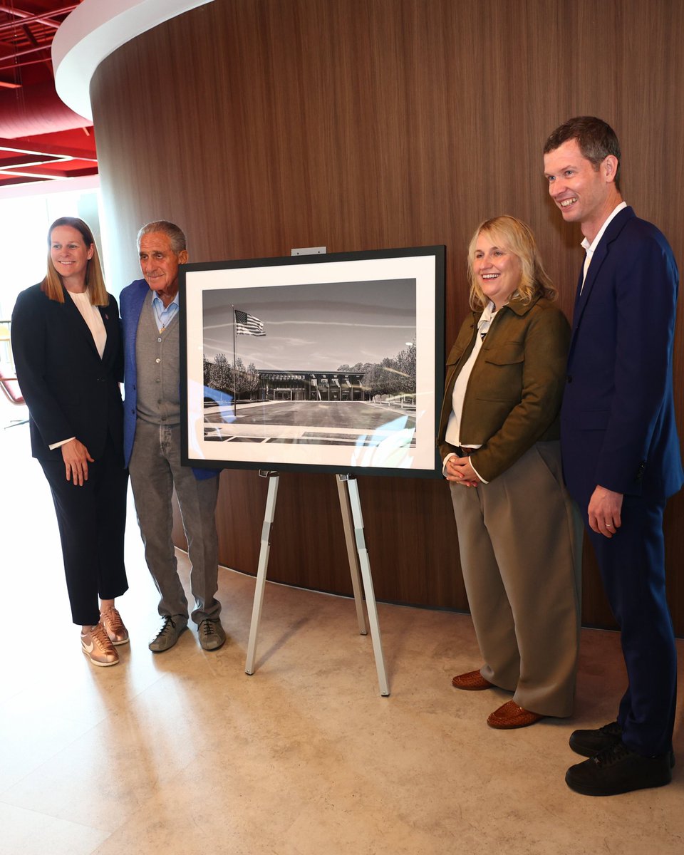 WomensGameMIB's tweet photo. U.S. Soccer's new National Team training facility, the ‘Arthur M. Blank National Training Center,’ is officially open.

The 123-acre Atlanta facility that’ll be home to all 25 National Teams includes 13 regulation-size natural grass fields, 2 artificial turf fields, and 2 sand pitches  🇺🇸⚽

📸 @ussoccer