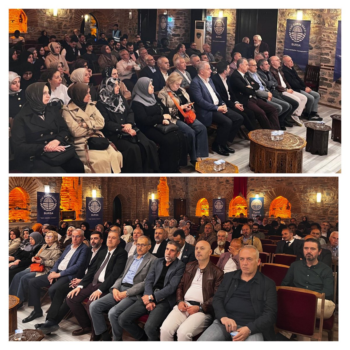 bursaydv's tweet photo. "Yeni Dünya Vakfı Konuşmaları" 

Prof.Dr. Vejdi Bilgin Hocamız Toplumsal Çözülme, Din ve Aile başlıklı sunumuyla konuğumuzdu..

Hocamıza ve programımıza katılım sağlayan misafirlerimize teşekkür ederiz..

#YDV30Yaşında #Din #Toplum #Çözülme #Aile https://t.co/2UnpSfE1ZE