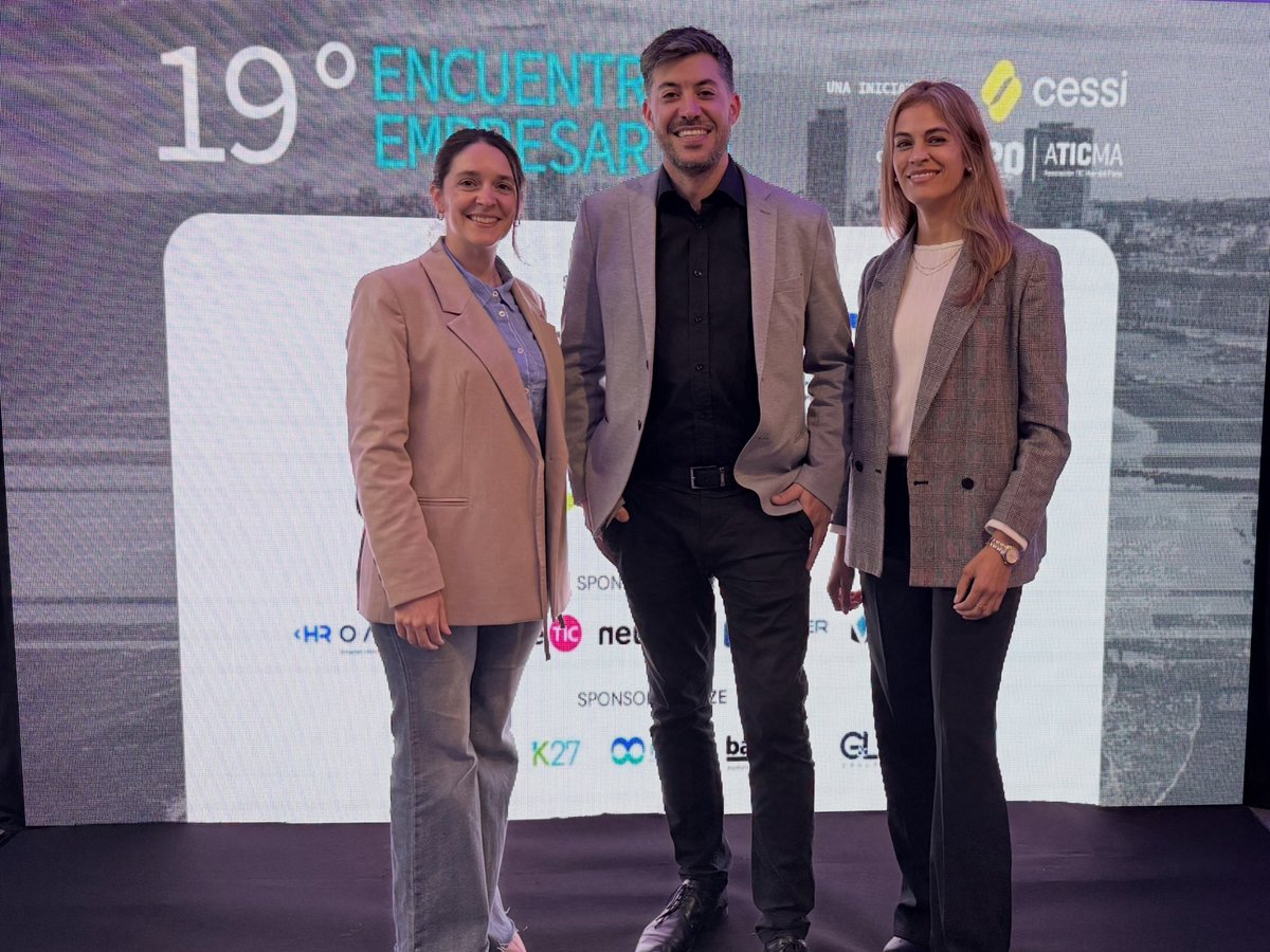 erecalt's tweet photo. Hoy se realizó la apertura del 19º Encuentro Empresarial de la Industria del Software.

Un espacio que reúne a referentes del sector para debatir sobre innovación, competitividad e inteligencia artificial.

El futuro de Mar del Plata también se construye con tecnología, conocimiento e inversión privada.

Ese es el camino para generar más oportunidades y desarrollo para los marplatenses.

@CessiArgenTIna @ATICMAmdp
