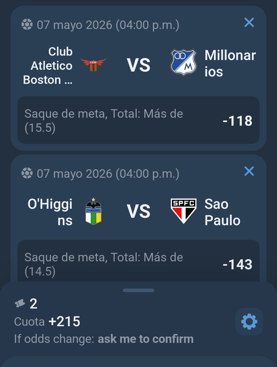 Saquen Un Pick ⚽ tweet media