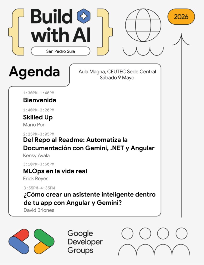 GDGSanPedroSula's tweet photo. 🚀 Porque un día no es suficiente...
¡Les compartimos la agenda del Día #2 de nuestro Build with AI San Pedro Sula 2026! 🇭🇳🚀

En esta segunda jornada, pasamos de la teoría a la acción con workshops técnicos y sesiones profundas diseñadas para aprender sobre las herramientas... https://t.co/n6J5VpGJXw