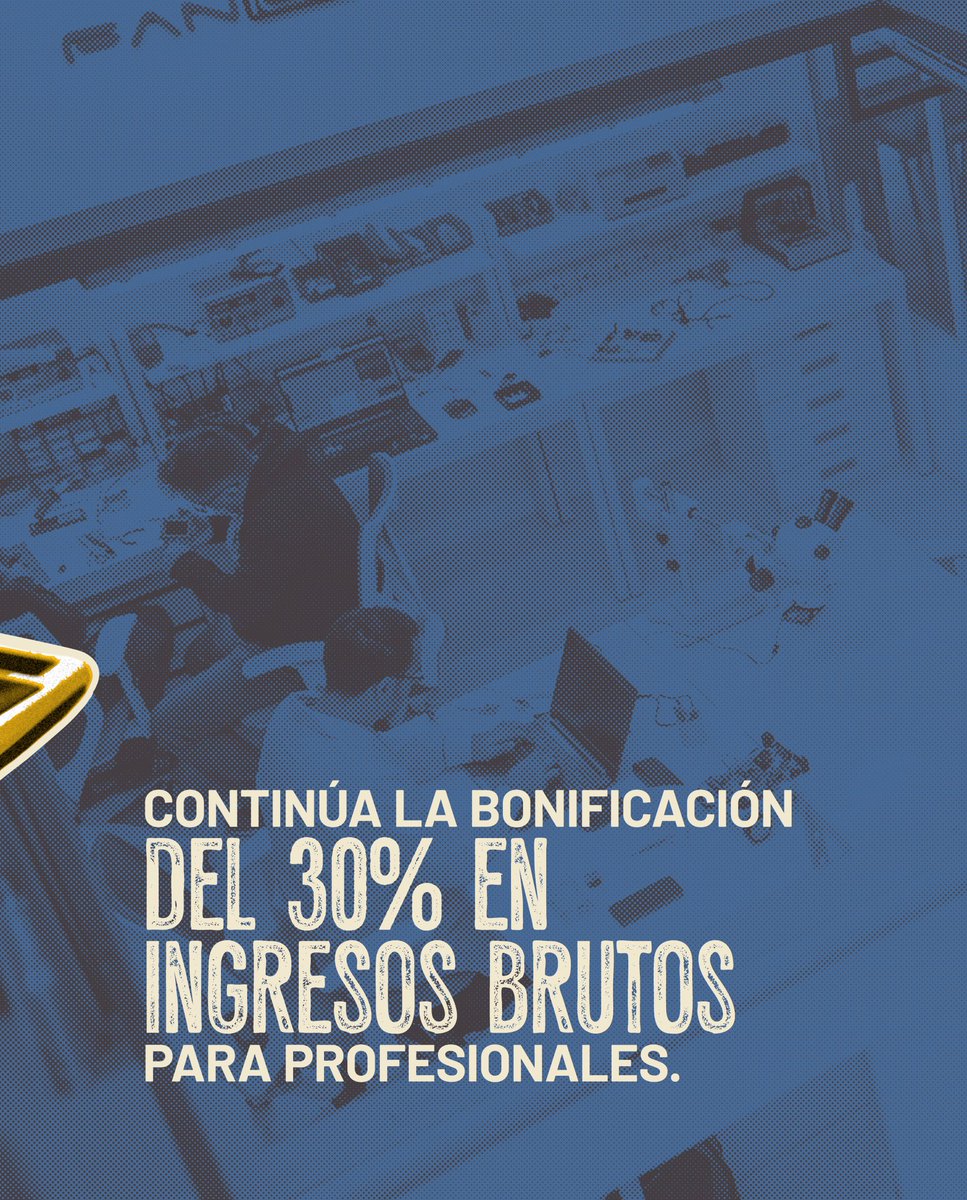 passalacquaok's tweet photo. Informo la extensión de las medidas de alivio fiscal hasta diciembre de 2026. Nuestro compromiso es seguir brindando previsibilidad y apoyo a quienes impulsan la economía:

👉🏻Profesionales: Continúa la bonificación del 30% en Ingresos Brutos en toda la provincia. https://t.co/O0zu6YjOFZ