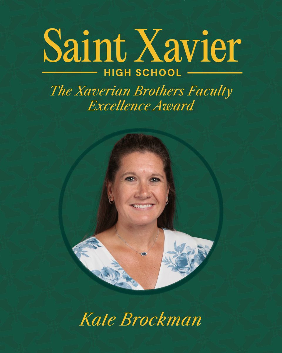 stxtigers's tweet photo. Join us in celebrating the outstanding dedication, service, and impact of our 2026 Faculty & Staff Award recipients! These outstanding individuals go above and beyond every day to shape the minds, hearts, and lives of our students.

🏅 Herman R. Miles Memorial Award for Community Service
Cathy Reynolds

🏅 Xaverian Brothers Faculty Excellence Award
Kate Brockman

🏅 Board of Directors Endowment Award for Sustained Faculty Excellence
Kevin Payne

🏅 Board of Directors Endowment Award for Sustained Staff Excellence
Teri Dedas

🏅 Teacher of the Year (SAC) – previously announced
John Jefferson ʼ85

🏅 Coach Joseph F. Maupin, Sr. Award
Ben Faust ʼ05

🏅 T.S. Borders Emerging Education Leader Award
Ahmad Turki ʼ16

Thank you for living our mission and making St. X stronger every day.

#WeAreStX