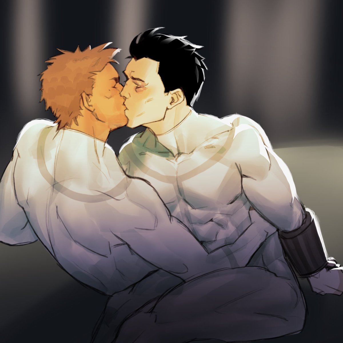 vaddawf's tweet photo. Finally finished my oc drawing with Nolan kiss kiss https://t.co/UQvRw7XbZG
