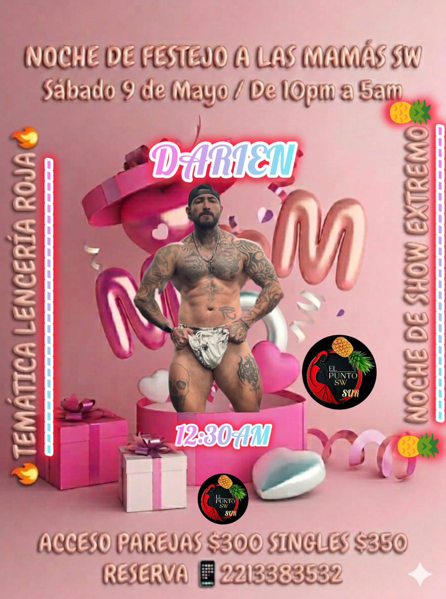 AnPunto's tweet photo. 🍍🍍🍍🍍 REUNIÓN SW🍍🍍🍍🍍

#FESTEJAMOS A LAS MAMASITAS SW   🎈🎈🎈🎈🎈🎈🎈🎈🎈🎈🎈🎈🎈

#SHOW DE SEXO EN VIVO CON DARIEN🔥🔥🔥🔥🔥🔥🔥🔥🔥🔥🔥🔥🔥🔥

🍍PAREJA
🍍 SINGLES 
🍍 CHICAS UNICORNIO 

📌SUR SE LA CIUDAD DE PUEBLA 

📲 RESERVA 2213383532

REGALOS A TODAS LAS #MAMASITAS https://t.co/CqGqGpDCMr