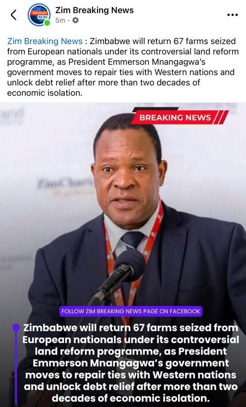Retired Lt General Winston Sigauke Mapuranga tweet media