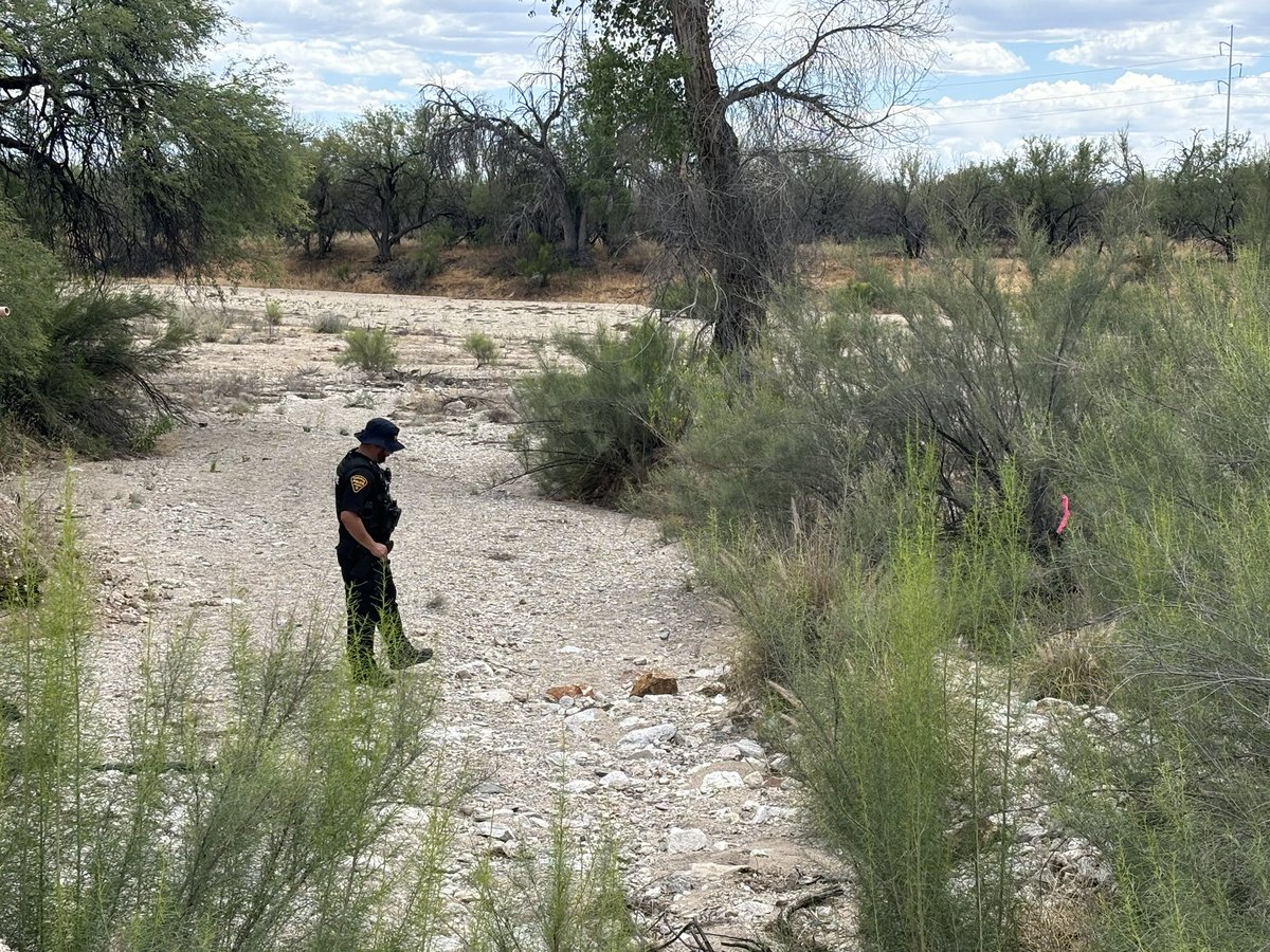 🚨🚨🚨Tucson authorities are ON SCENE near where a live streamer reported finding bones about 15 minutes east of Nancy Guthrie’s home. 

They have not yet been identified. I’m told that protocol would be for responding officers to take a photo to a forensic anthropologist at the
