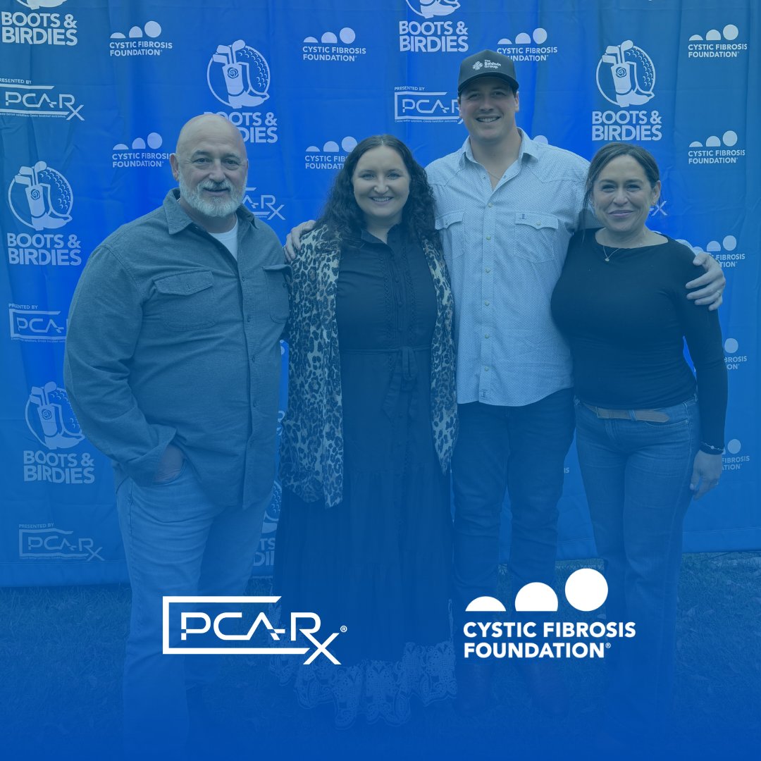 PCARxPBM's tweet photo. Community in Action ⛳

Rain or shine, proud to support the Cystic Fibrosis Foundation at Boots &amp; Birdies. Great connecting at the auction and concert for a meaningful cause.

#GivingBack #PCARx https://t.co/9sZ9qXsqP2