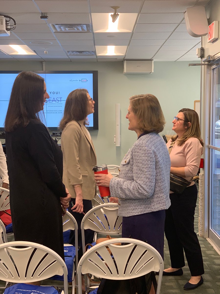 PreludeSolution's tweet photo. WBEC-East Philly Rise’s Pitch Event on May 5th was a phenomenal way to spend the morning! Huge thanks to Dr. Jen Gardella and Amie Sheridan for leading such an empowering workshop focused on helping women strengthen their voice at events and on LinkedIn.

#WBECEast https://t.co/GZ99UarGVU