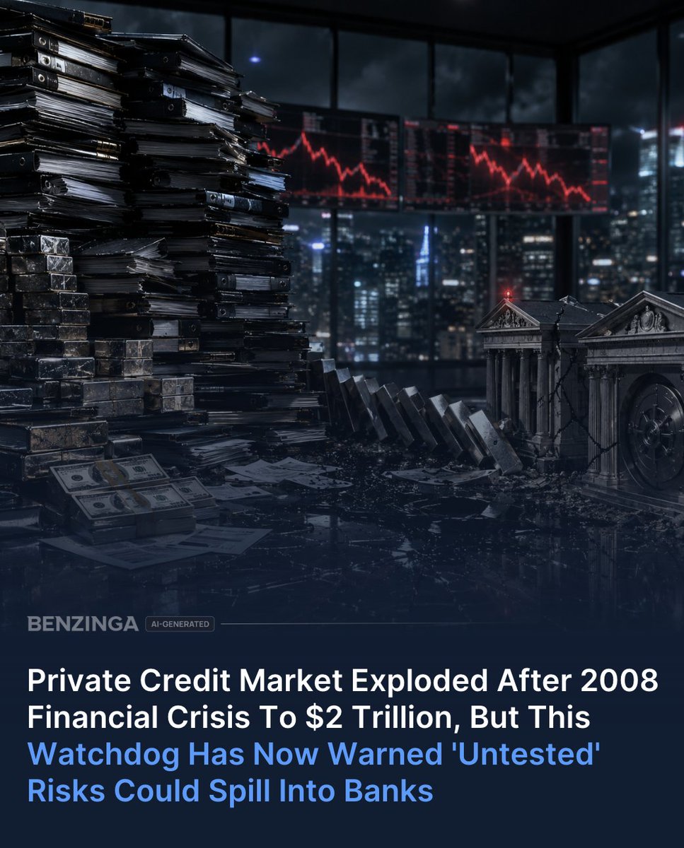The private credit market has exploded since the 2008 financial