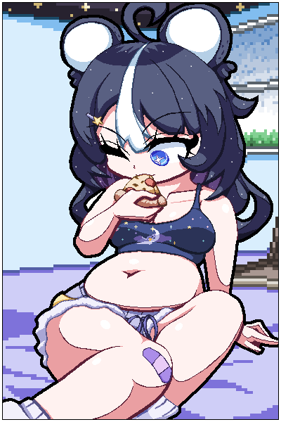 NatsuuMaki's tweet photo. Full Polaris sequence! Once again, had tons of fun drawing her! #bearnakedpolaris https://t.co/Fxf33gwjGD