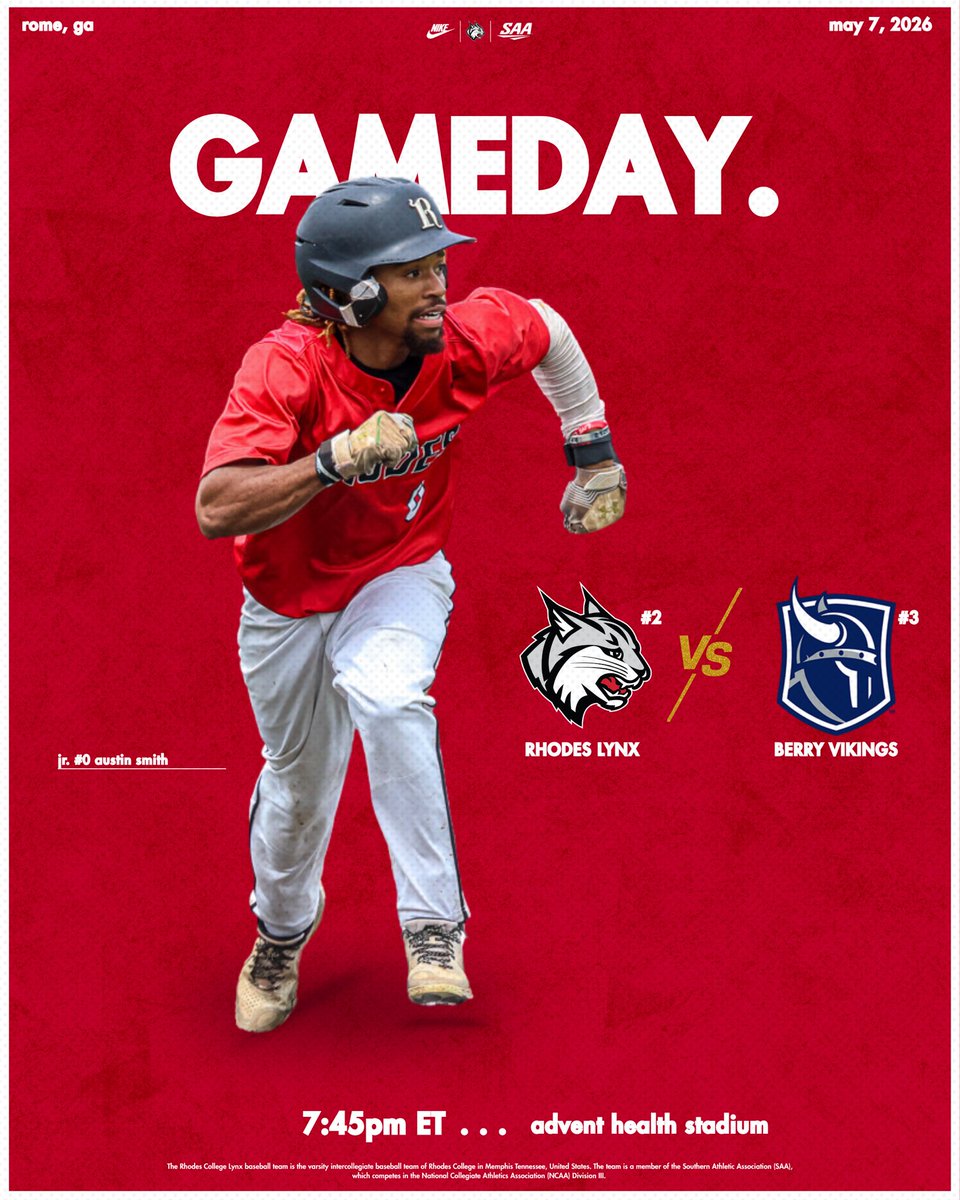 Rhodes College Baseball tweet media
