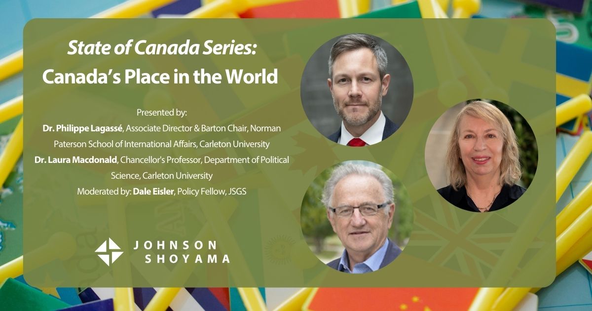 Johnson Shoyama Graduate School of Public Policy tweet media