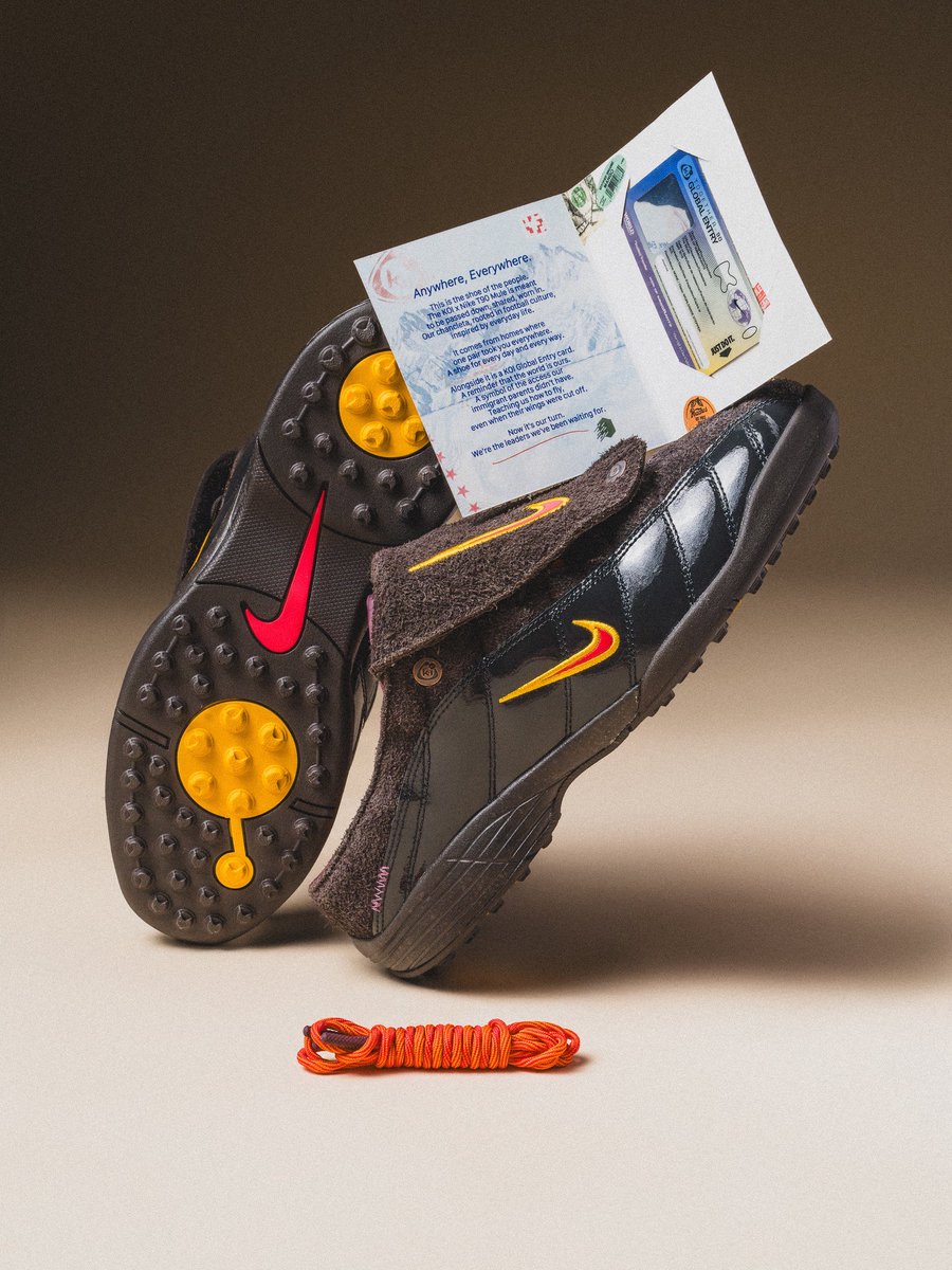 Ovrnundr's tweet photo. Kids of Immigrants x Nike Total 90 Mule ⚽️

• $120 
• May 28th https://t.co/44oBx7bfe3