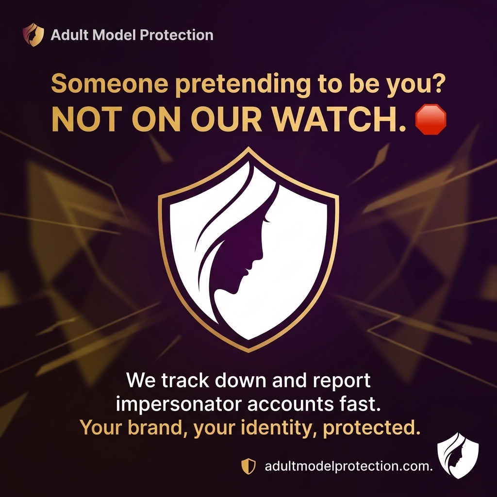 amp_protection's tweet photo. Someone pretending to be you? Not on our watch. 🛑 We track down and report impersonator accounts fast. Your brand, your identity, protected. Take back control with https://t.co/4gWYdl3SOz. 🛡️

#BrandProtection #Impersonation #OnlineSafety #CreatorFirst #AdultModelProtection https://t.co/V3LbKuPYaO