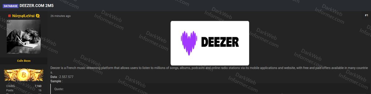 Dark Web Informer tweet media