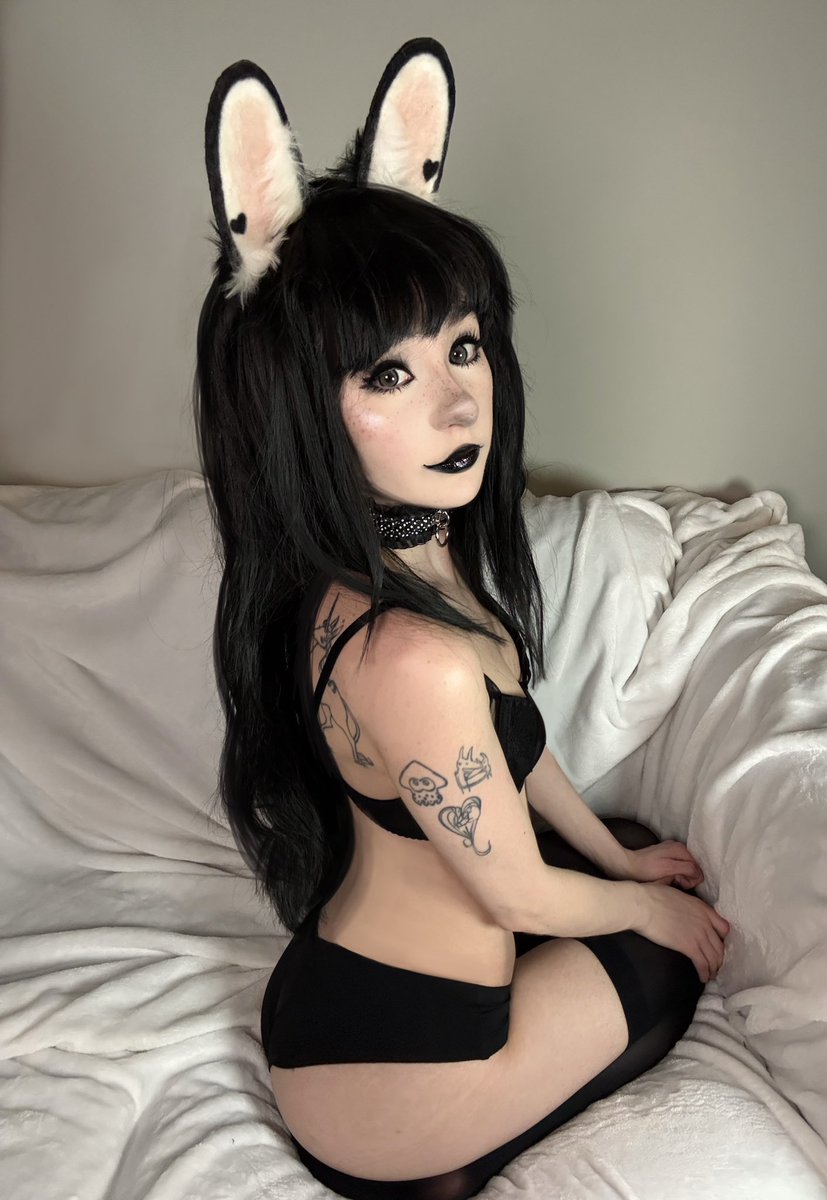 goth bunny rabbit