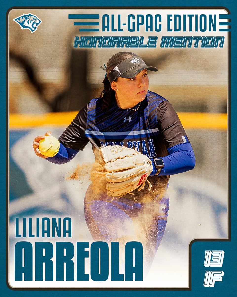 DWUSoftball's tweet photo. 🏅 𝐇𝐎𝐍𝐎𝐑𝐀𝐁𝐋𝐄 𝐌𝐄𝐍𝐓𝐈𝐎𝐍 𝐀𝐋𝐋-𝐆𝐏𝐀𝐂

🥎 Liliana Arreola, Infielder, Sophomore

📈 .335/.391/.543, 55 H, 41 RBI, 6 HR https://t.co/J1wMLuRukL
