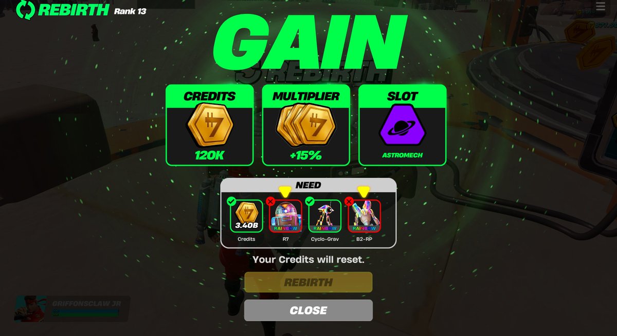 GriffonsclawJr's tweet photo. @FoadZone
Well... this is a bit of a predicament...
3 Days in at Rebirth12 and the last 2 to even discover and the Legendary Missions are taunting me with Epics and Commons.

May have to resort to gathering 8000 Chips at this rate. Love the game btw. https://t.co/NKzhvbpfBy