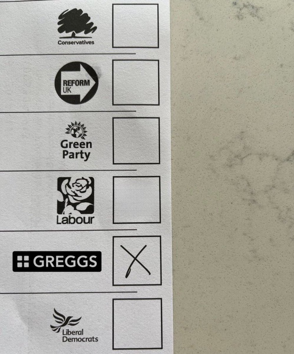 ELNOXbrand's tweet photo. Who I'm voting for #vote #localelections https://t.co/VAr8DRvsQu