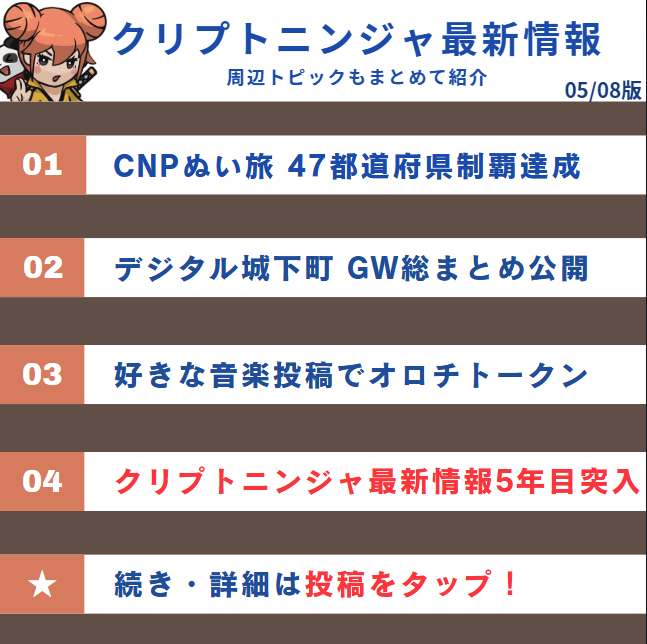 だんく｜クリプトニンジャ最新情報 tweet media