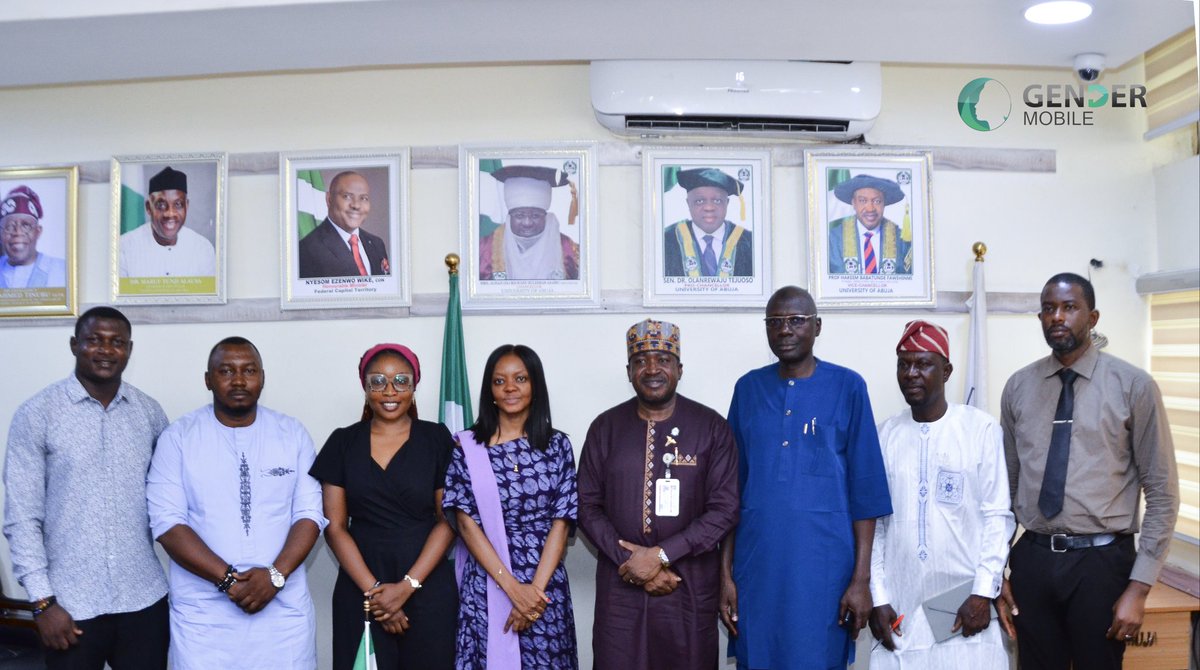 Gendermobile_NG's tweet photo. Gender Mobile Initiative recently met with the Vice Chancellor, and members of the safeguarding team of the University of Abuja, now Yakubu Gowon University, to drive critical conversations around safeguarding, sexual harassment prevention, collaboration for the improvement of the University’s sexual harassment policy and its dissemination, and strengthening institutional capacity for trauma-informed, victim-centered investigation of sexual harassment cases.

Led by our Executive Lead, Barrister Omowumi Ogunrotimi, the engagement created space for honest dialogue on building more responsive, accountable, and survivor-centered systems that protect students and staff alike.

We commend the University leadership, led by Professor Hakeem Fawehinmi, for reaffirming its commitment to student welfare, and its openness to strengthening institutional response mechanisms through collaboration with our organization.

At GMI, we believe safer campuses require more than policy, they require systems, leadership, and sustained action. Together, we continue to advance learning environments where safety, dignity, and justice remain non-negotiable.

#CampusSafetyInitiative #SaferCampuses #EndSexualHarassment #Safeguarding #StudentSafety #GenderMobileInitiative