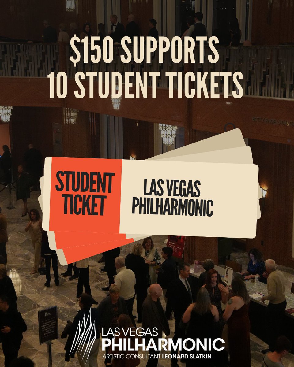 lvphil's tweet photo. Give the gift of live music ✨🎻

Our Scholarship Tickets program welcomes students and young musicians into the concert hall, offering them the chance to experience the power of a live performance for the very first time.

Support through the link in our bio! https://t.co/yPRM5z5EZO