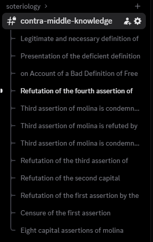 CatholicHavoc's tweet photo. A work in progress but a complete article on my substack will be out soon covering every thing against the molinist and congruists in a day or 2 along with a magnum opus contra molina et jesuits. https://t.co/f8zPk50e83