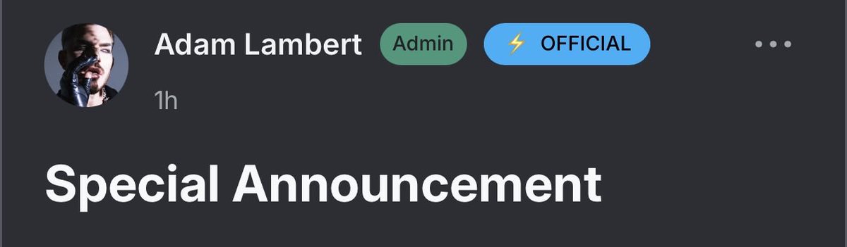 The Adam Lambert Connection 💚 tweet media