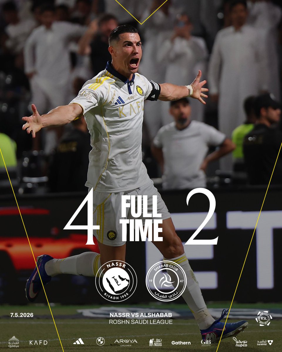 abwalwlid's tweet photo. الف الف مبروك للأمة النصراوية

بالروح الدورى مايروح https://t.co/sbCgcMMMWE