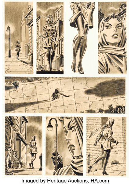 John Romita Sr. Vampire Tales #2 Satana First Appearance Complete
4-Page Story Original Art ... https://t.co/Sk1jF6tJ8E
@HeritageAuction #originalart 