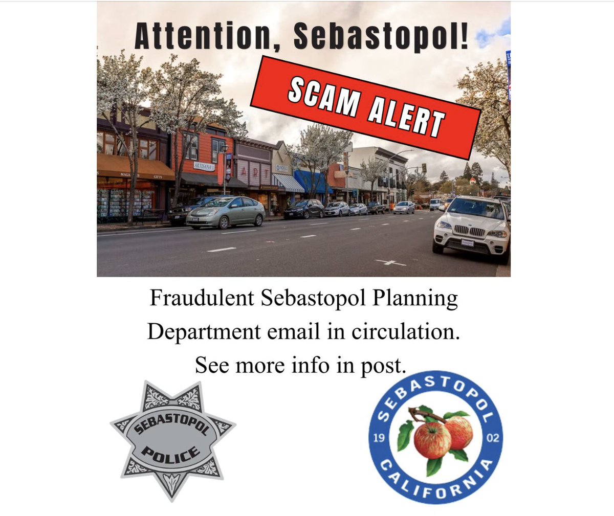 City of Sebastopol tweet media