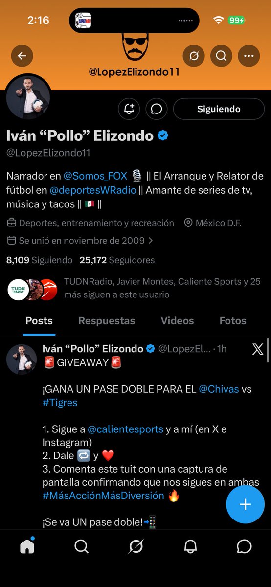 errevene's tweet photo. @LopezElizondo11 @Chivas @calientesports #MásAcciónMásDiversión 🔥 https://t.co/I8lRDPwD5K