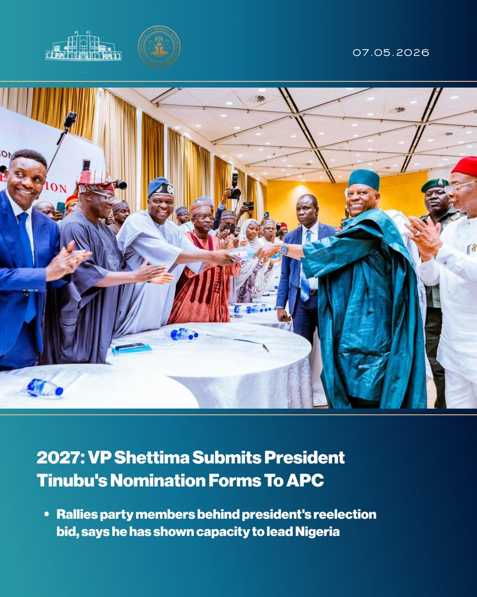 Presidency Nigeria tweet media