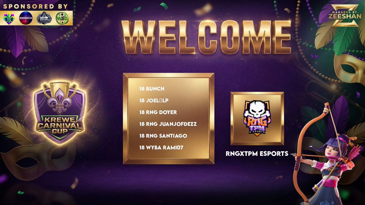 RNGxTPM's tweet photo. #RNGxTPM | KREWE CARNIVAL CUP๐โจ
๐๐๐๐๐๐ฎ ๐๐ค๐ง ๐ฉ๐๐๐จ ๐๐ง๐๐๐ฉ ๐๐๐๐ฉ๐๐ค๐ฃ!๐ช๐ป
โจ @Krewe_CoC @we_stay_active โจ
โจ@bigmarcus_00 @SIGURD_FCC_2L4Sโจ
เฟ ๐ฅ๐๐ฒ๐'๐ ๐๐ผ ๐ฅ๐ก๐ ๐
๐ง๐ฃ๐ ๐๐๐ฝ๐ผ๐ฟ๐๐!๐ฅ เฟ
#GoRNGxTPMโ ๏ธ | #GoCoc | #EsportsMode | #TH18 | #KCC