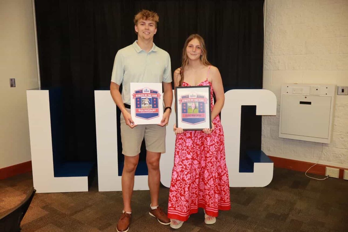 LincolnLand_MBB's tweet photo. Special congratulations to Gus McCrary! Gus was chosen as the Dick Dhabalt most outstanding male athlete for LLCC Athletics. 

Gus is also the first Men’s Basketball player to receive this award. https://t.co/0FiwdaDNty
