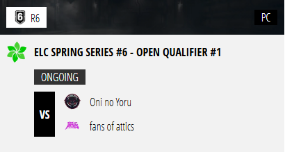 OniNoYoruOff's tweet photo. 🚨 FINAL MATCH — SPRING QUALIFIERS 🚨

🆚 Fans of Attics — current #1 seed

Last match.
Undefeated run on the line.
Time to face the top of the standings.

🌑 Born in the shadows
🗡️ Forged to dominate https://t.co/7Xh4iopuNm