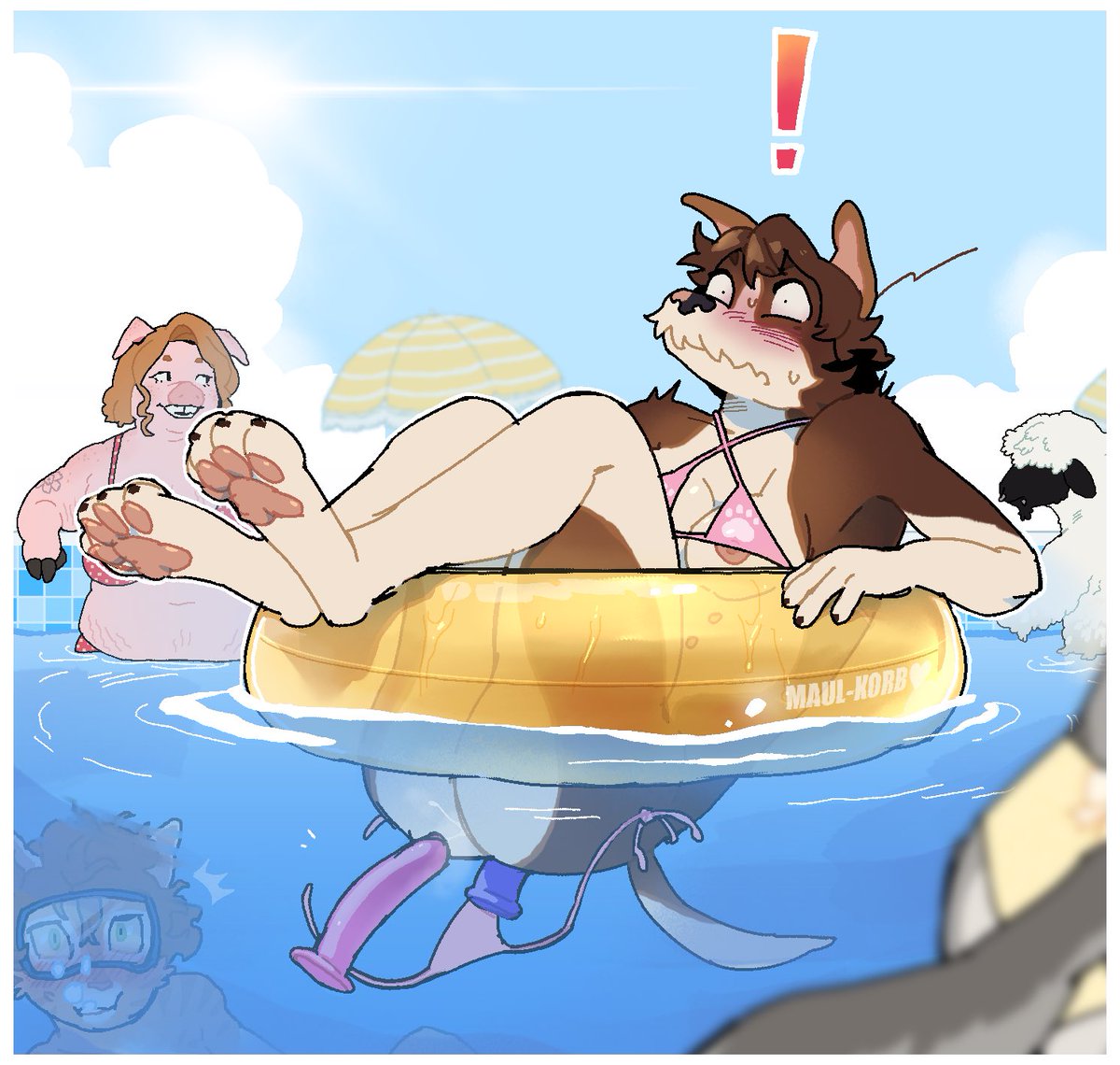 maul_korb's tweet photo. is he stupid?
#furry #furryart #furrynsfw #fursona #nsfwart #nsfw https://t.co/Q8aLRzUkOM