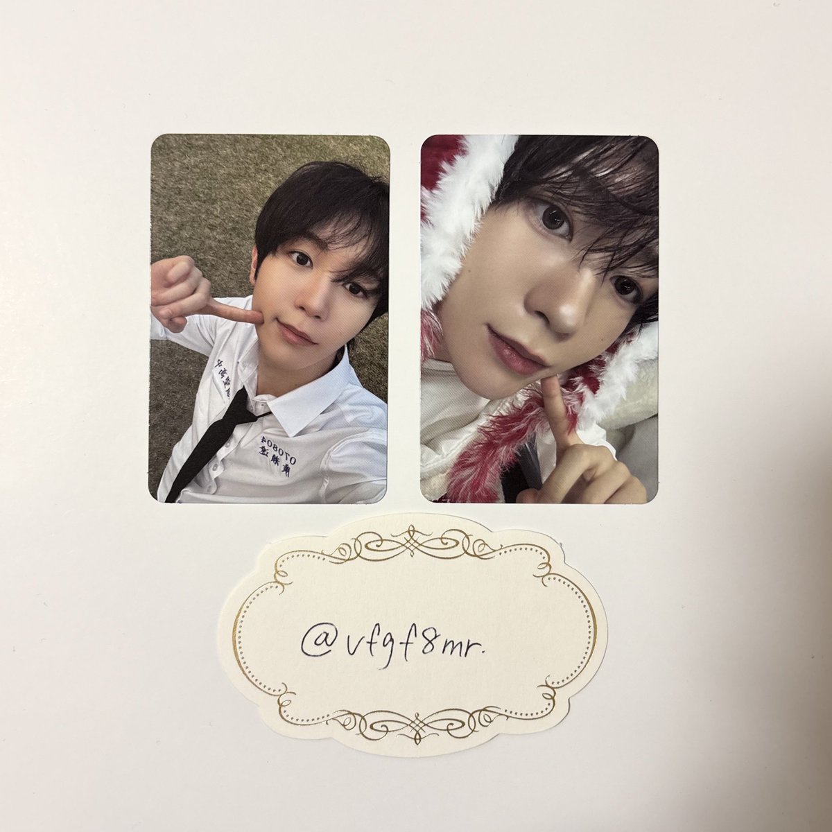 vfgf8mr's tweet photo. NCTWISH OdetoLove トレカ 交換 制服 TT

譲） リョウ

求） 同種サクヤ

郵送での交換希望 
気軽にお声掛けください。 https://t.co/xkTqoGeS1r