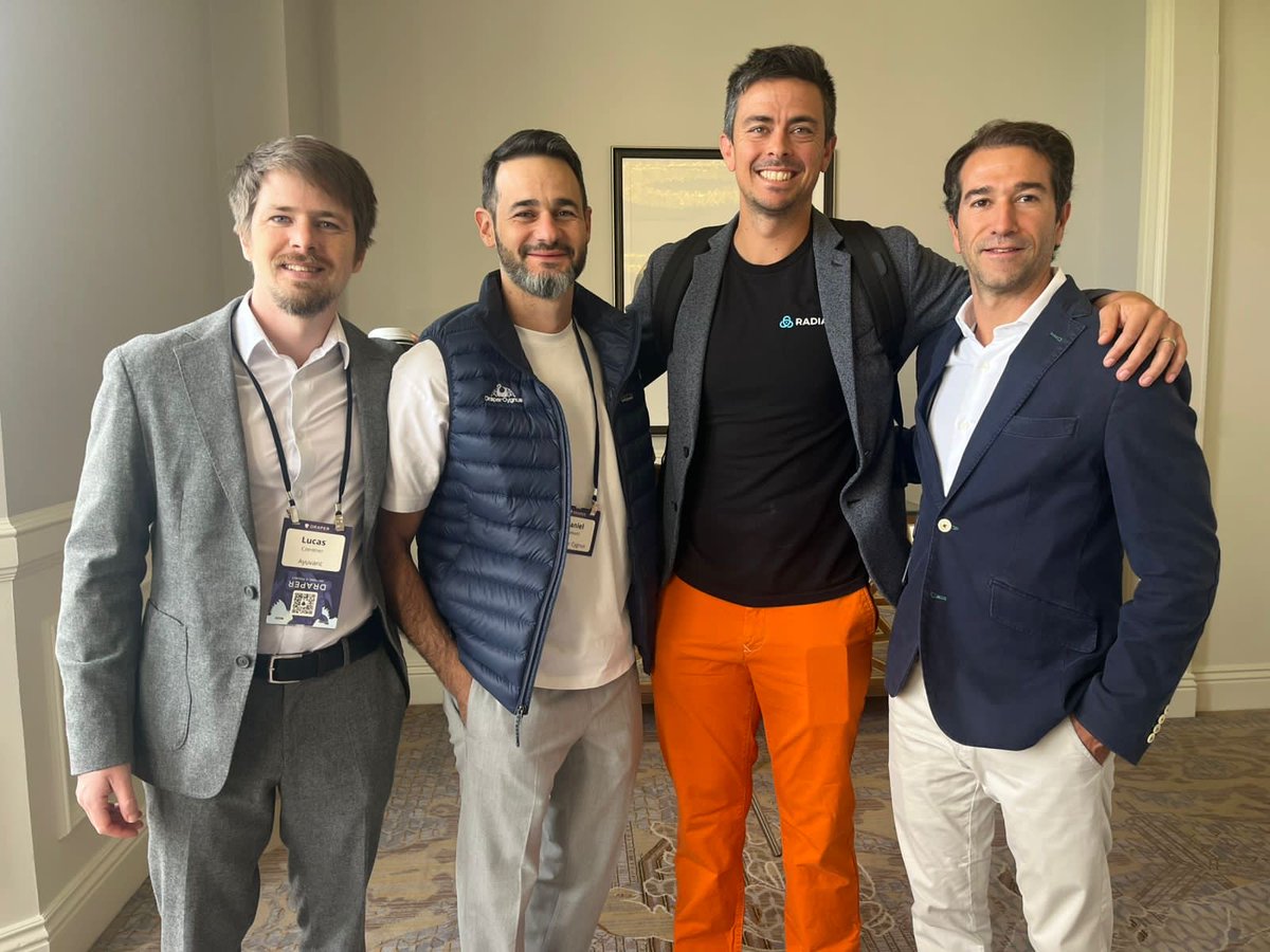DraperCygnus's tweet photo. Ninth year coming to Silicon Valley and third year bringing portfolio founders with us.

The Draper Network held its 41st Summit in Half Moon Bay and we showed up with companies building at the frontier. 🧵

#DraperCygnus #SiliconValley https://t.co/DXiQ5ANUjD